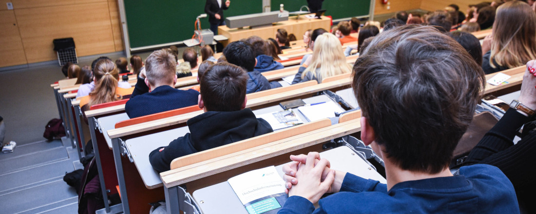 Hörsaal, Studierende