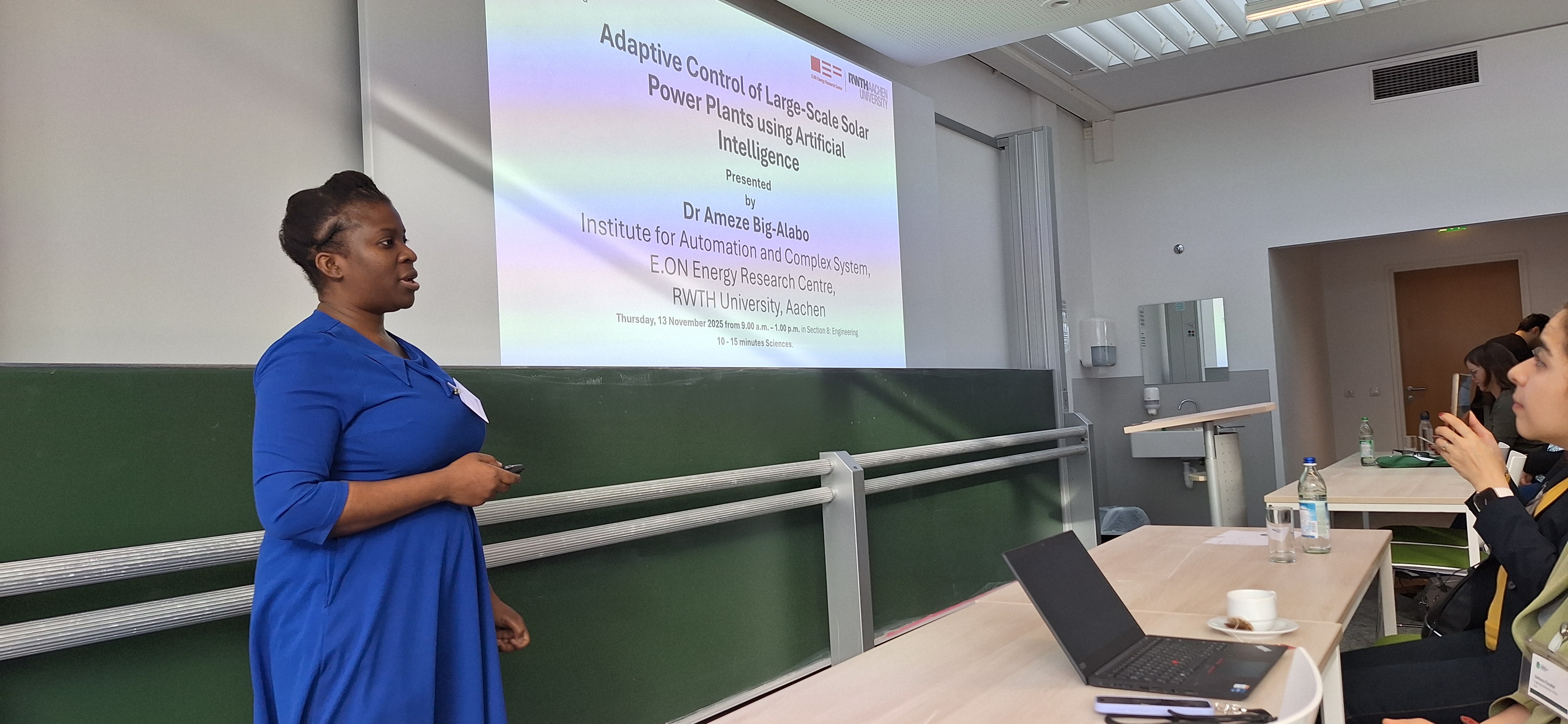 Speaker at the meeting