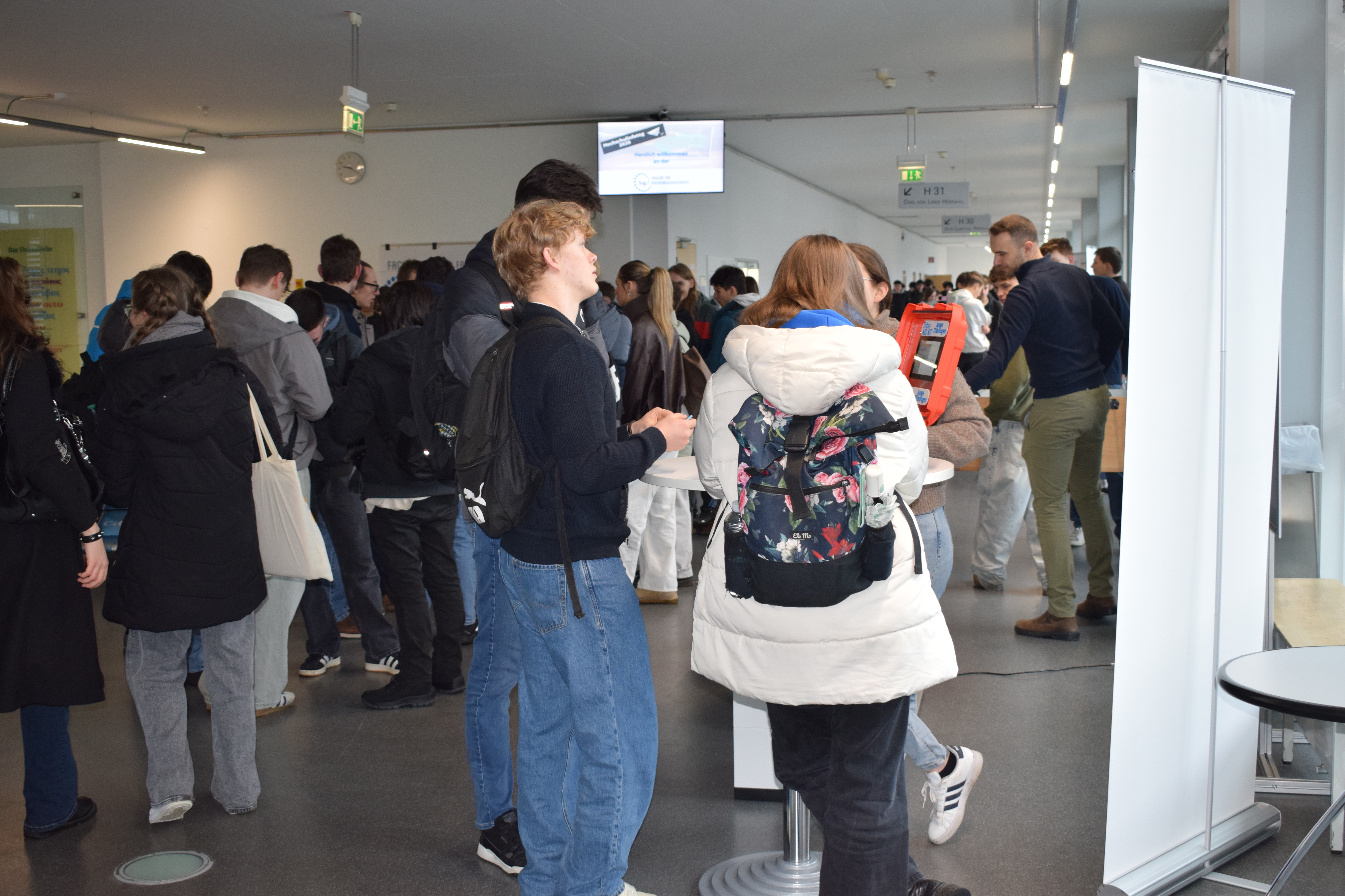 pupils visiting our technic fair