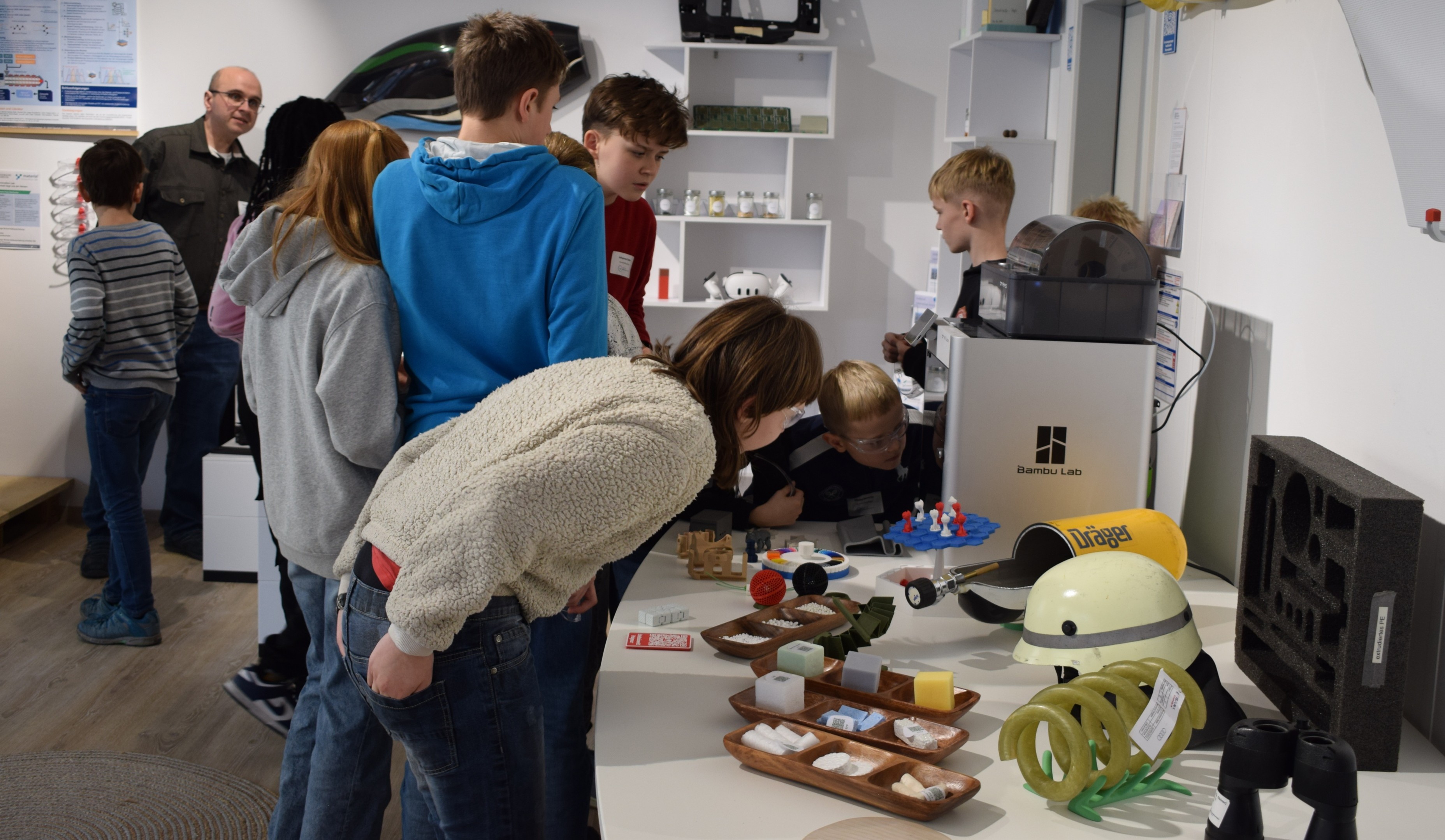 young scientist discover polymers